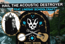 Lindsay Schoolcraft zu Gast bei Cancer Bats „Hail The Acoustic Destroyer“ Lindsay Schoolcraft zu Gast bei Cancer Bats Hail The Acoustic Destroyer