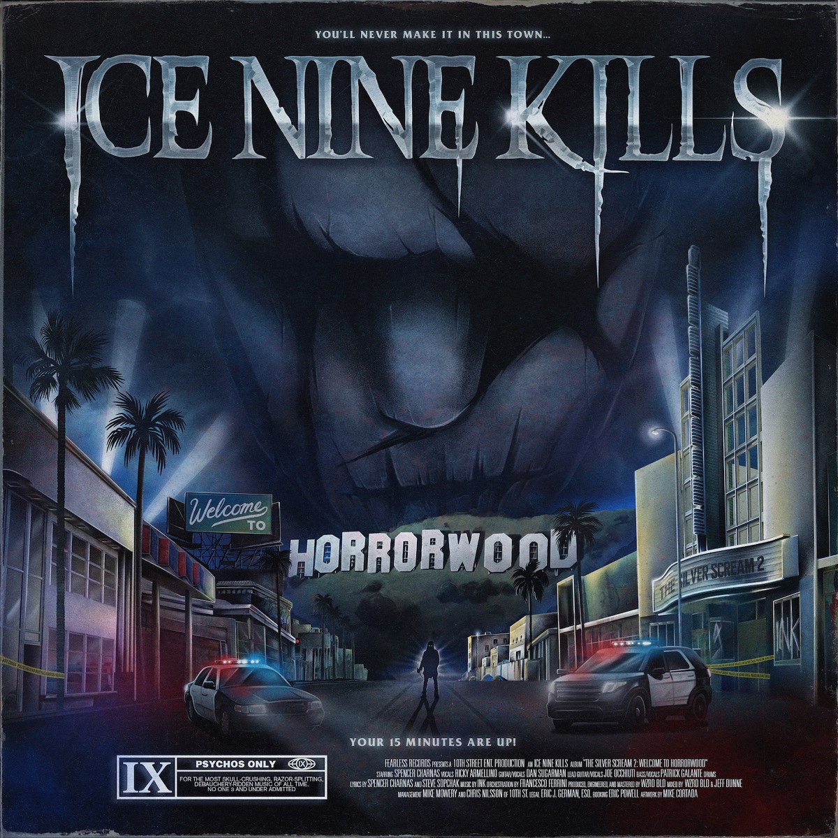 Ice Nine Kills - The Silver Scream 2 Welcome To Horrorwood Albumcover