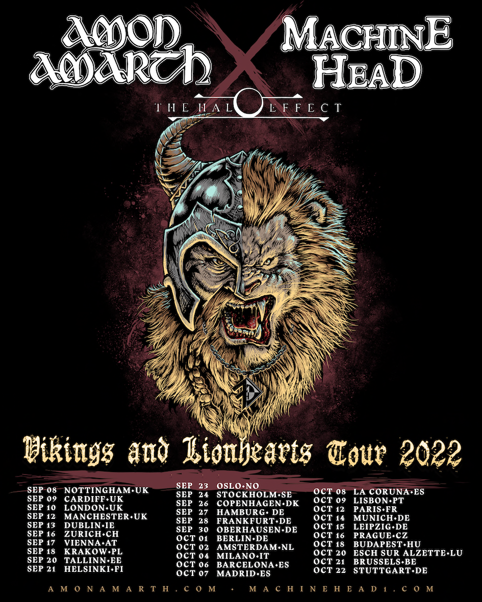 Amon Amarth Machine Head News