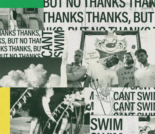 Can’t Swim’s neues Album „Thanks But No Thanks“ erscheint diesen Freitag Cant Swim TBNT Cover