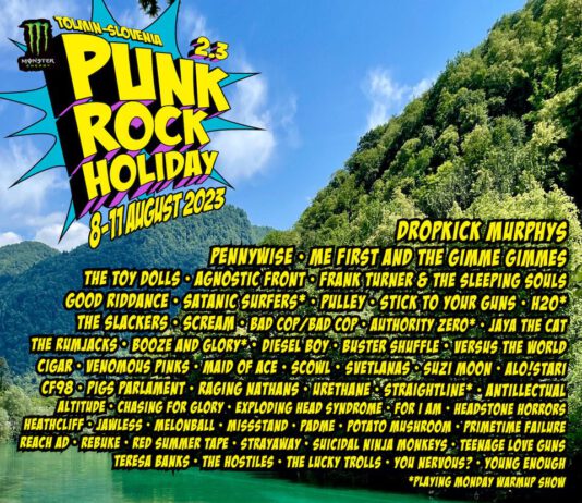 Punk Rock Holiday mit weiterer großer Bandwelle Punkrock Holiday 2023